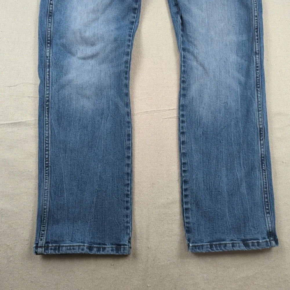 Wrangler‎ Jeans Mens 30x30 Blue Retro Slim Straight Western Cowboy Stretch